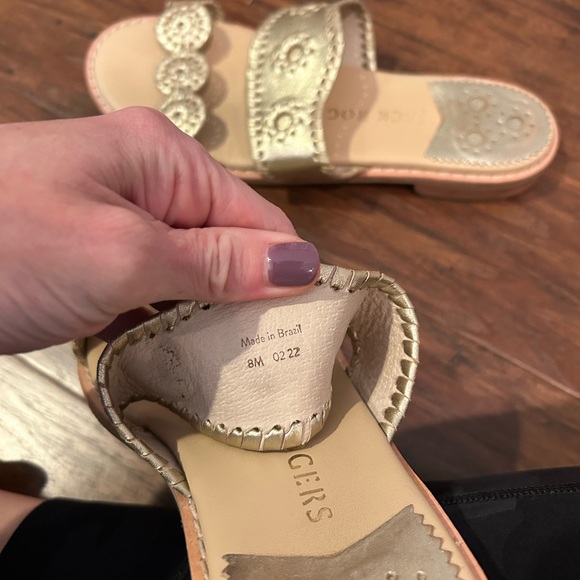 Jack Rogers Caroline Slide Sandals- 8 - Picture 4 of 5